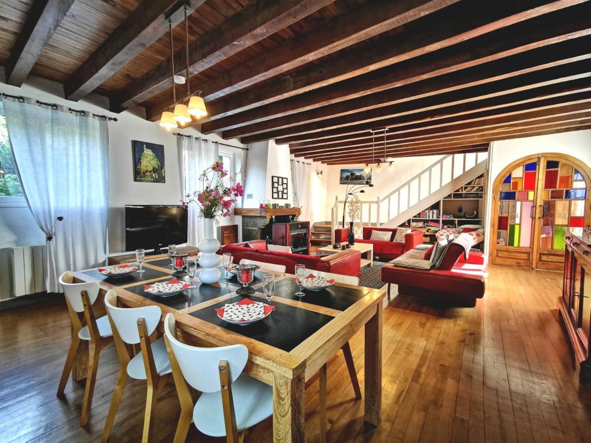 Grande Maison Au Coeur D'Un Village Historique Avec Terrasse Et Wifi Inclus - Fr-1-582-308 Saint-Vidal Екстериор снимка