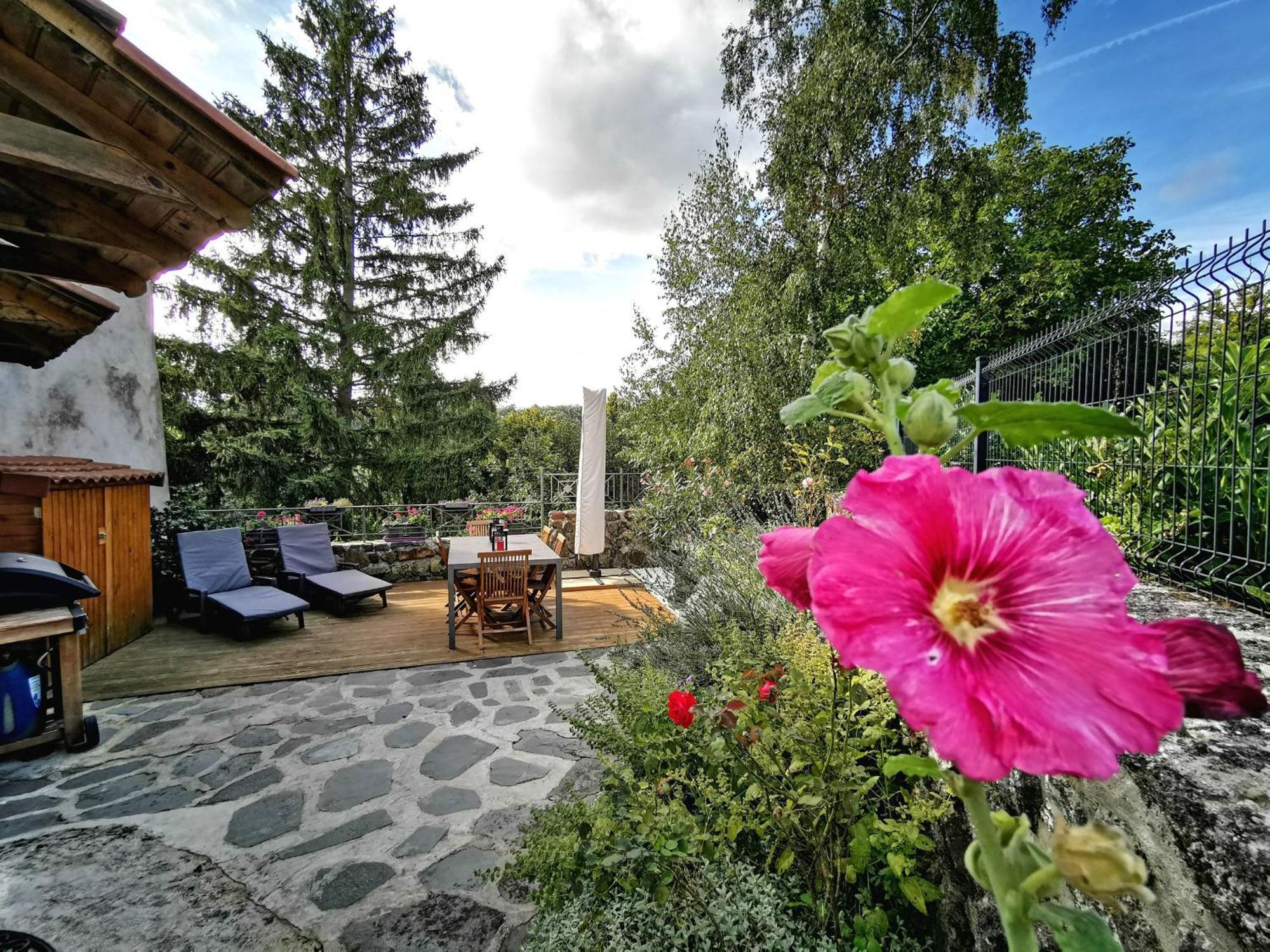 Grande Maison Au Coeur D'Un Village Historique Avec Terrasse Et Wifi Inclus - Fr-1-582-308 Saint-Vidal Екстериор снимка